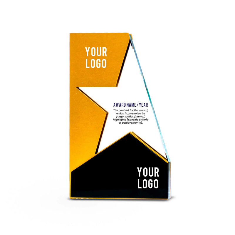 Award Trophy Star Shape
