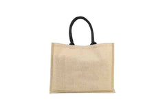 Jute Bag with Canvas Pocket – custom branded corporate gift, Kaaf Creations UAE