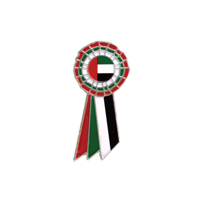 Metal National Day Badge With Lapel Pin