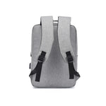Backpack with USB Charging Point Gray