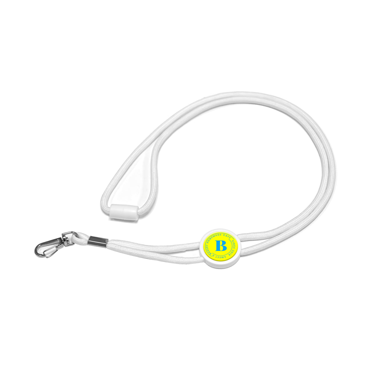 Lanyard with Epoxy White