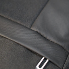 Black Nexbak business laptop backpack, front view
