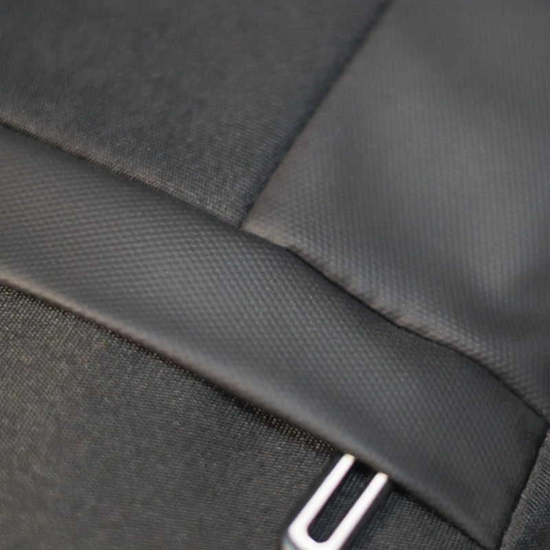 Black Nexbak business laptop backpack, front view