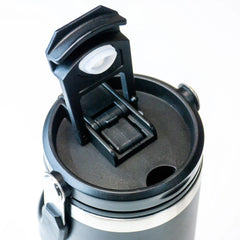 Tumbler with Handle and Sipper Black