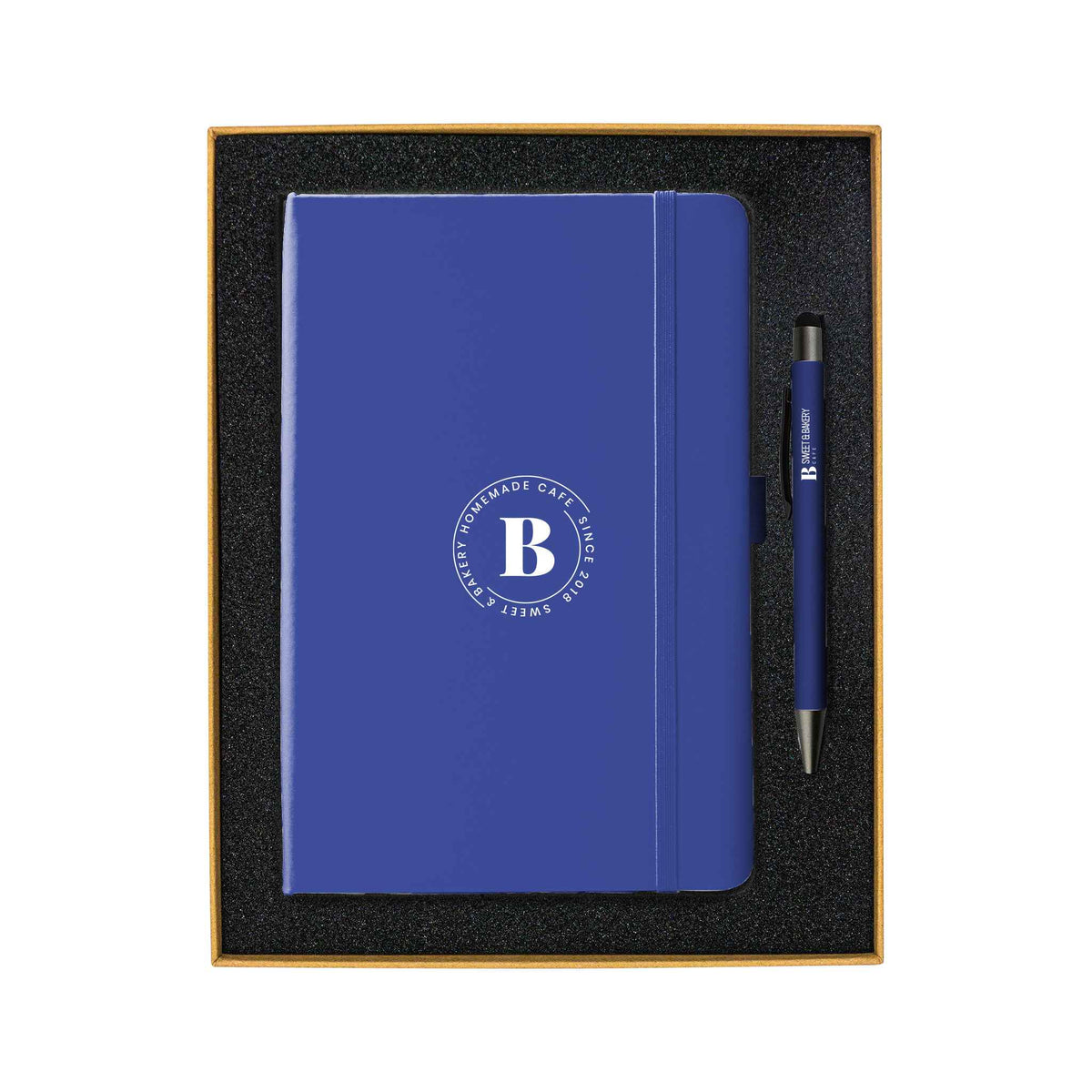 Giftset with Blue Notebook and pen
