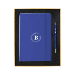 Giftset with Blue Notebook and pen