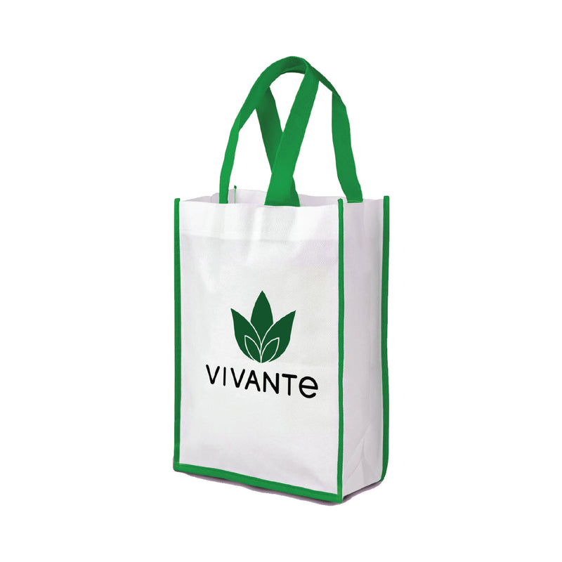 Vertical Non woven Bag Green