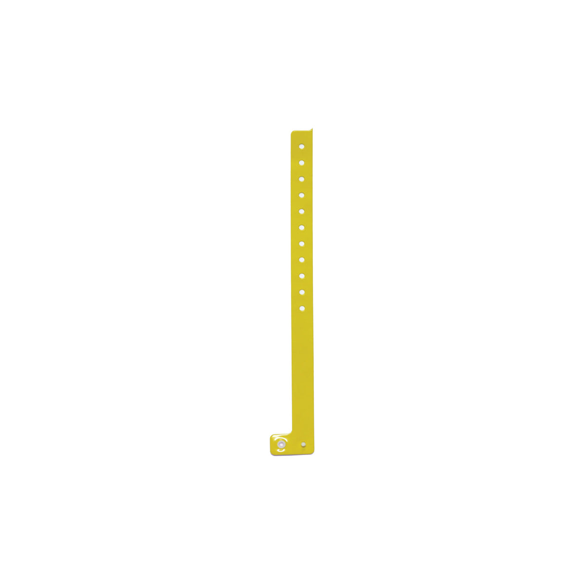 Non Reflective L Shaped Wristband Yellow