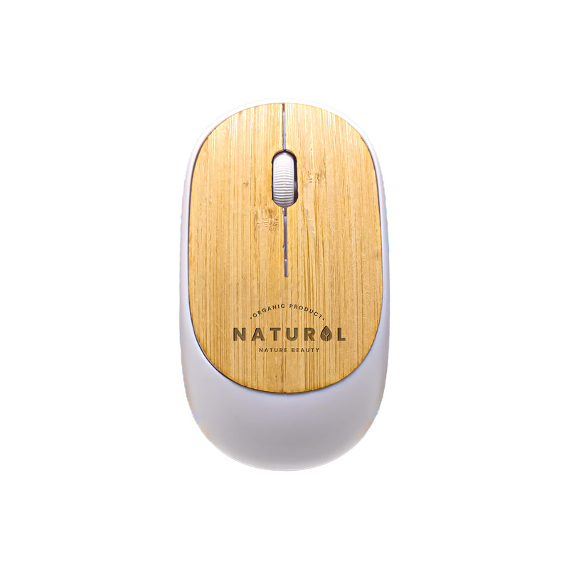 Bamboo Wireless Mouse White