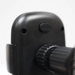 Side view of the car mobile holder showing the adjustable arm