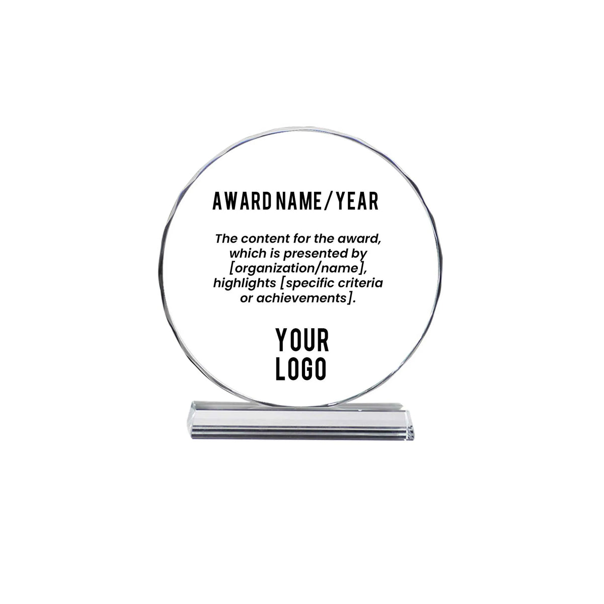 Crystal Award Small