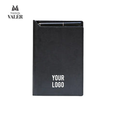Maison Valer Executive Organizer with Magnetic Pen Holder Black