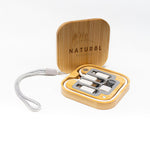Bamboo Travel Kit Square