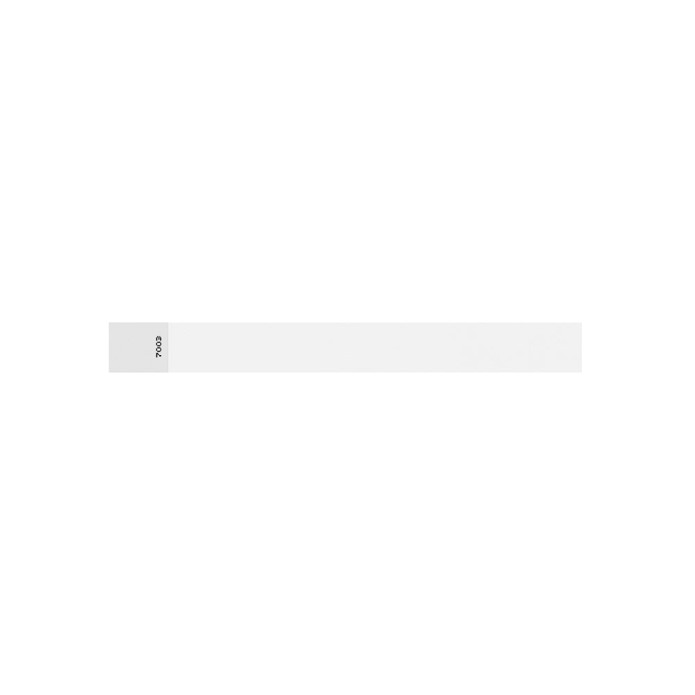 Tyvek Wrist Band White