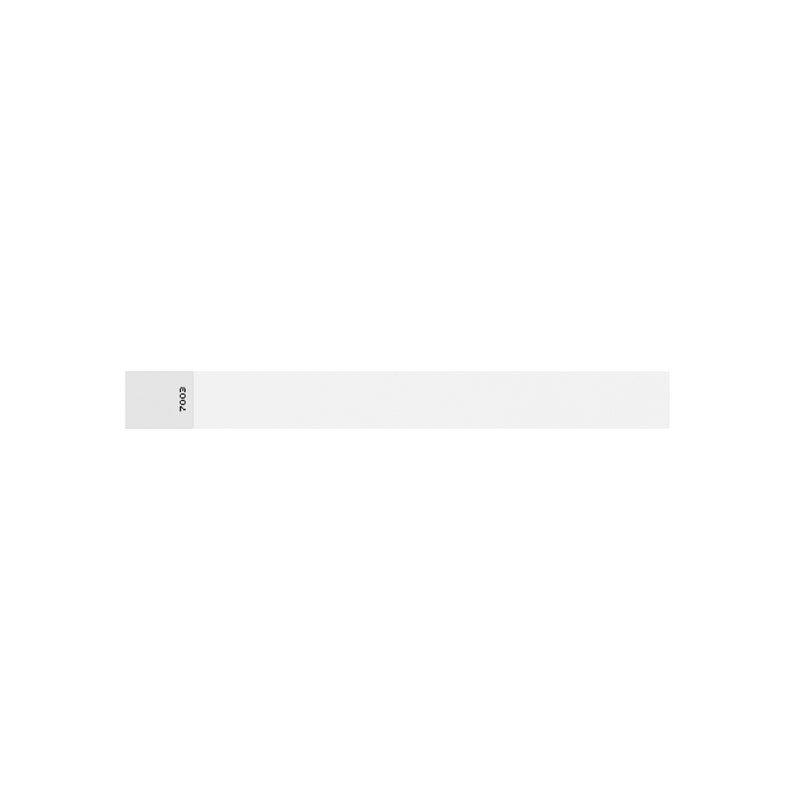 Tyvek Wrist Band White