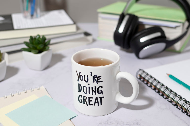 Mug White Sublimation – custom branded corporate gift, Kaaf Creations UAE