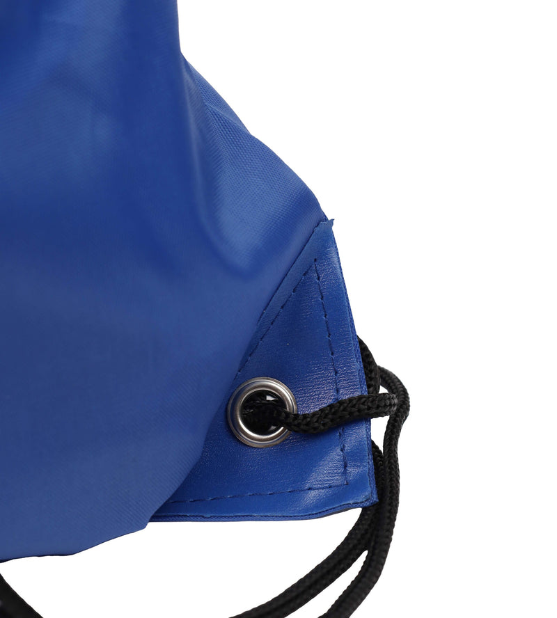 Draw String Bag with Leather corner – custom branded corporate gift, Kaaf Creations UAE