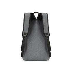 Back pack with USB Charging Point Gray