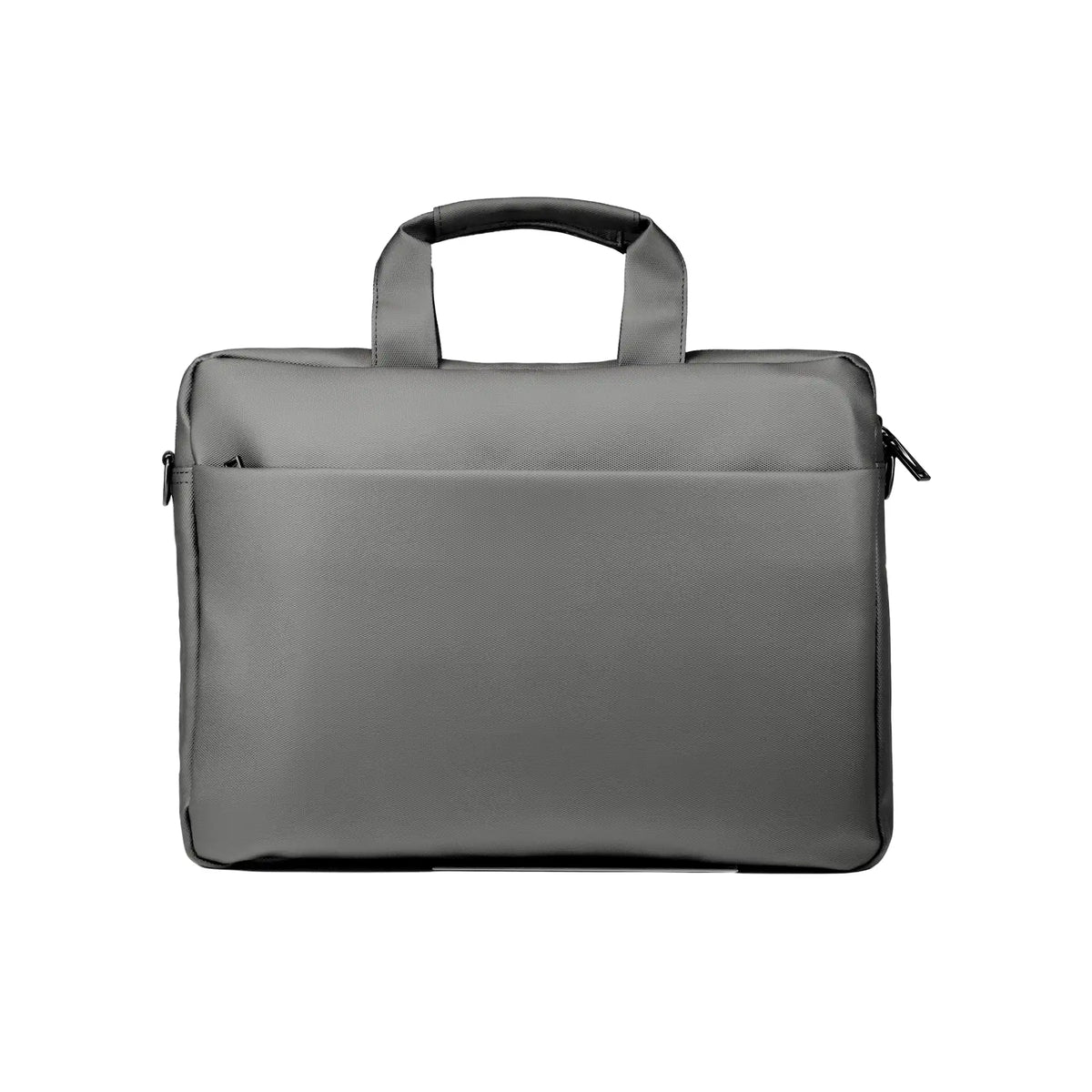 Premium Gray executive laptop bag with padded protection and luxury business travel design