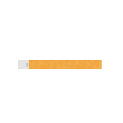 Tyvek Wrist Band Orange