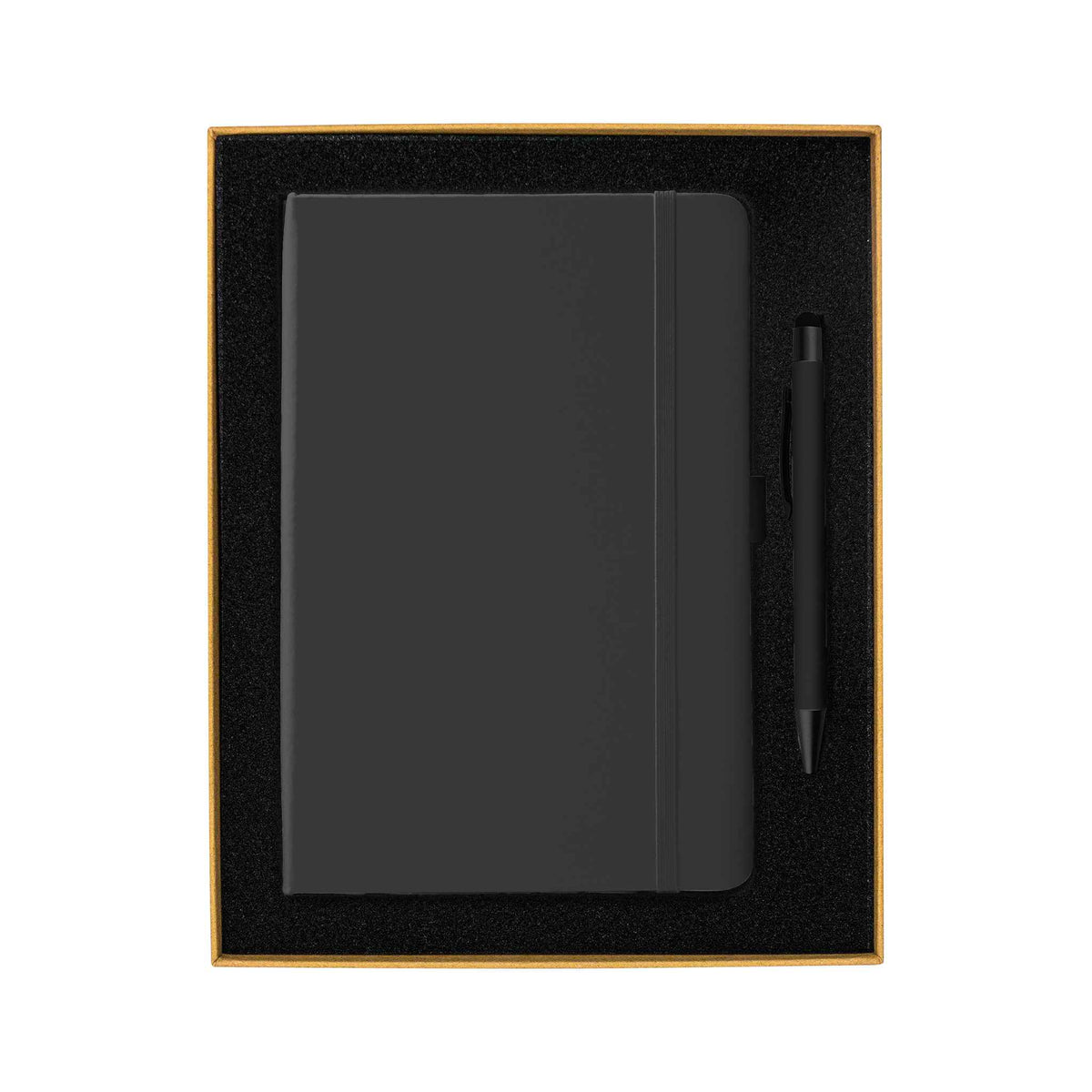 Giftset with Black notebook and pen