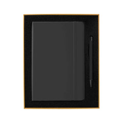 Giftset with Black notebook and pen