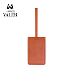 The Identifier premium leather luggage tag custom logo corporate travel gift UAE