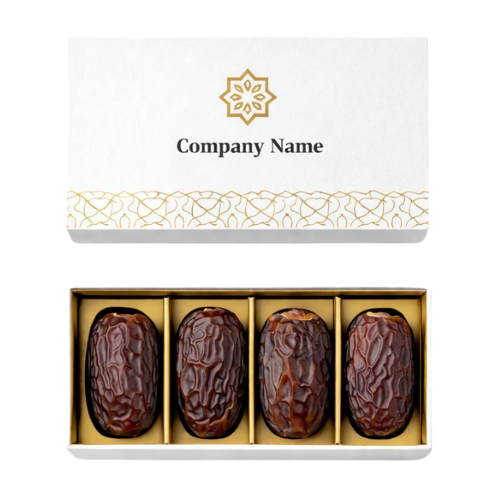 Majdool Dates Box – custom branded corporate gift, Kaaf Creations UAE
