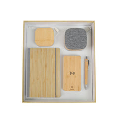 All Bamboo Corporate Gift Set – custom branded corporate gift, Kaaf Creations UAE