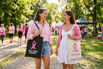 Recycled Cotton Bag – Pink October Edition – custom branded corporate gift, Kaaf Creations UAE