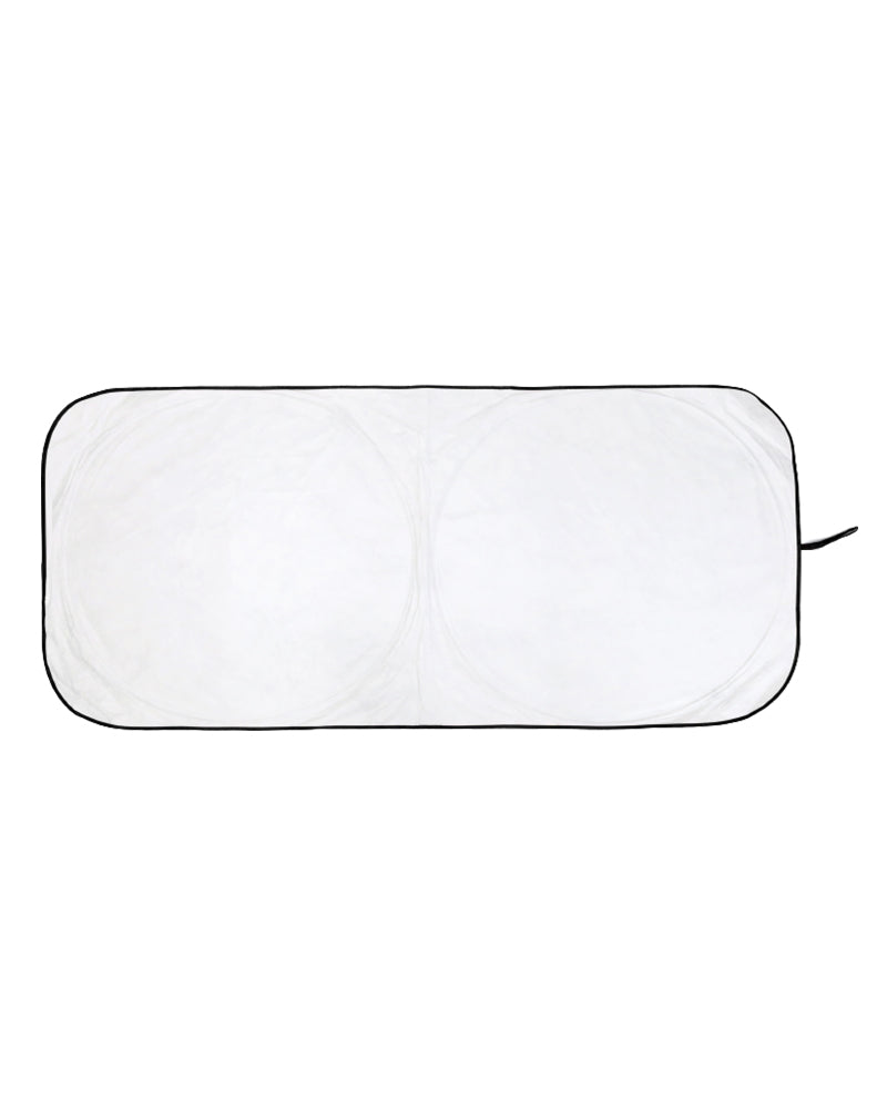Car Sun Shade White – custom branded corporate gift, Kaaf Creations UAE