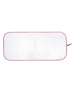 Car Sun Shade White – custom branded corporate gift, Kaaf Creations UAE