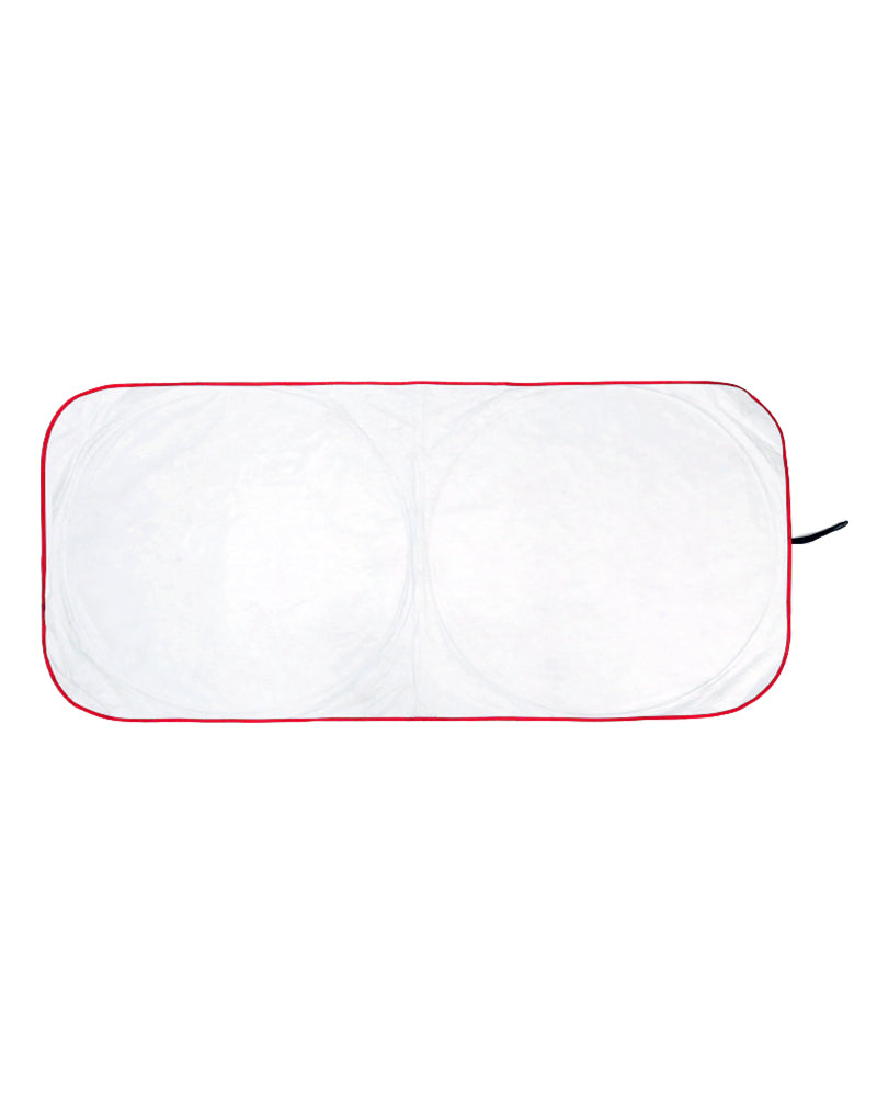 Car Sun Shade White – custom branded corporate gift, Kaaf Creations UAE