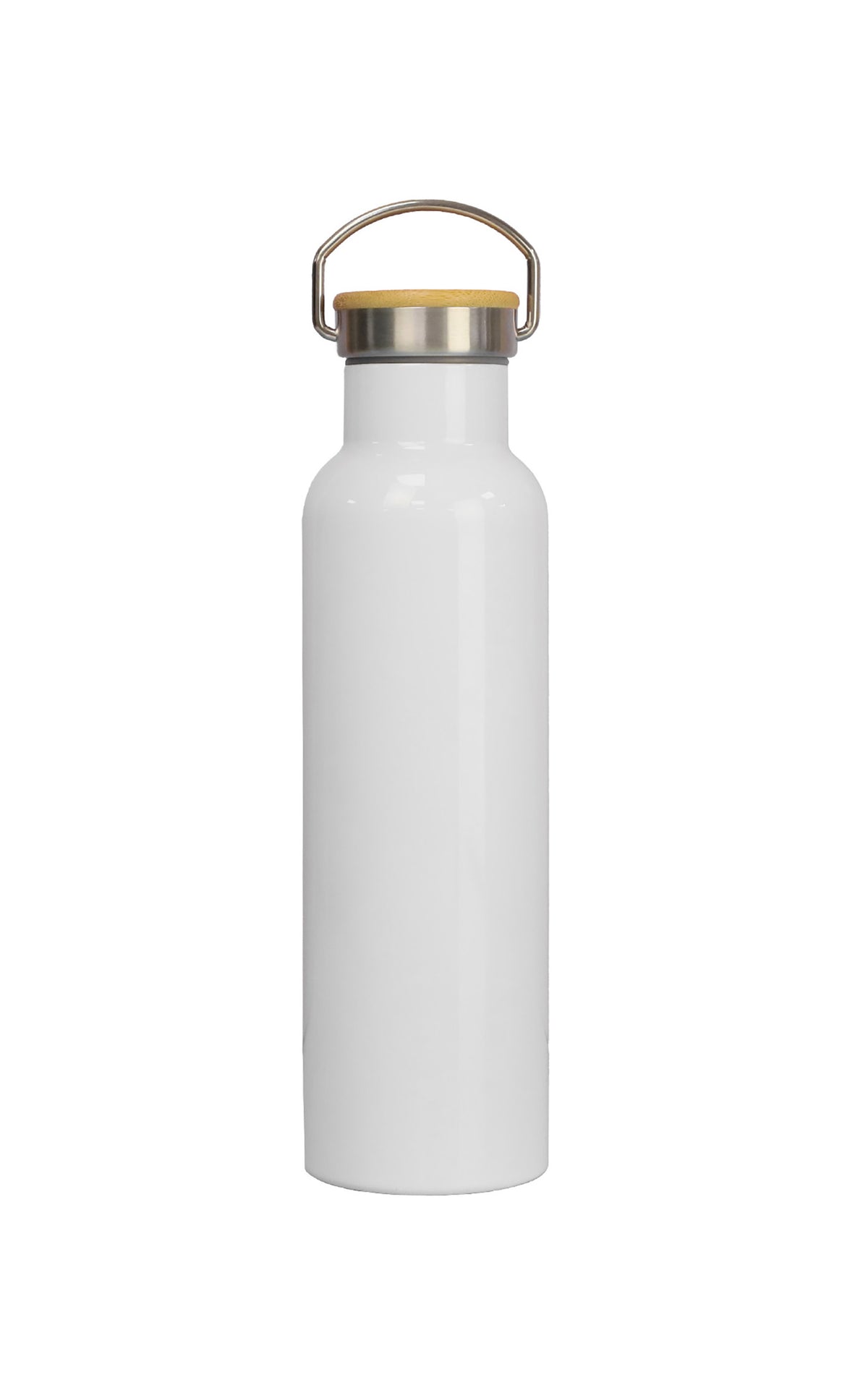 Stainless Steel Bamboo Flask – custom branded corporate gift, Kaaf Creations UAE