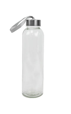 Transparent Glass Bottle – custom branded corporate gift, Kaaf Creations UAE