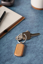 Bamboo Keychain – custom branded corporate gift, Kaaf Creations UAE