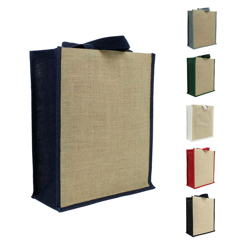 Jute Bag Vertical – custom branded corporate gift, Kaaf Creations UAE