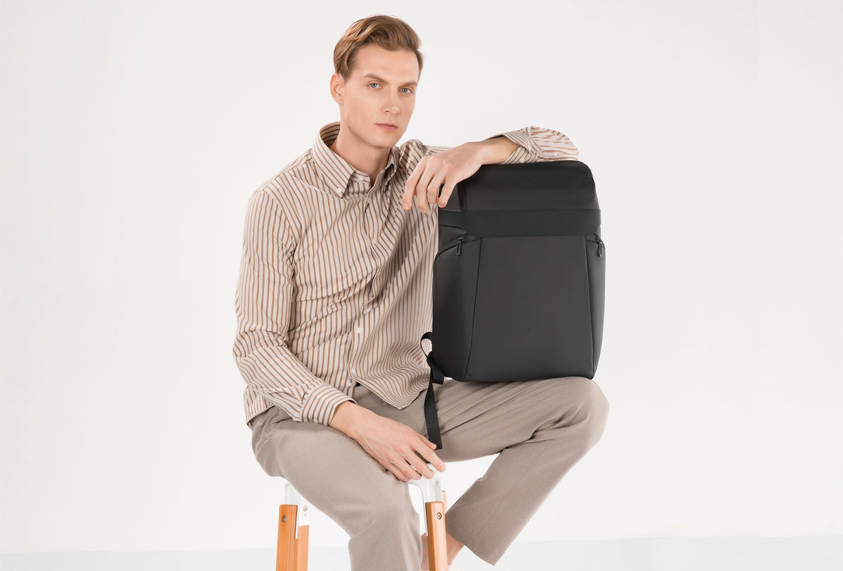 Antitheft backpack – custom branded corporate gift, Kaaf Creations UAE
