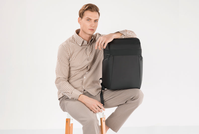 Antitheft backpack – custom branded corporate gift, Kaaf Creations UAE