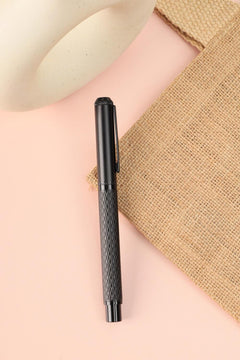 Black Metal Roller Pen – custom branded corporate gift, Kaaf Creations UAE