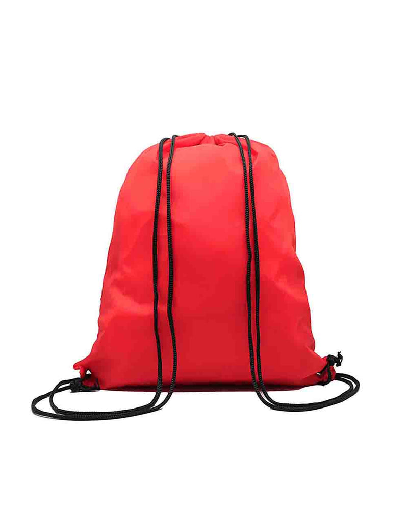 Draw String Bag with Leather corner – custom branded corporate gift, Kaaf Creations UAE