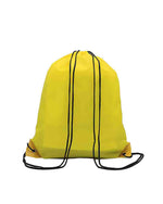 Draw String Bag with Leather corner – custom branded corporate gift, Kaaf Creations UAE