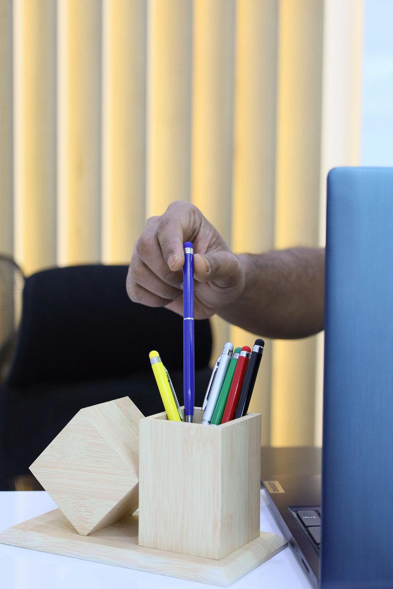Aluminum Slim Pen with Stylus – custom branded corporate gift, Kaaf Creations UAE