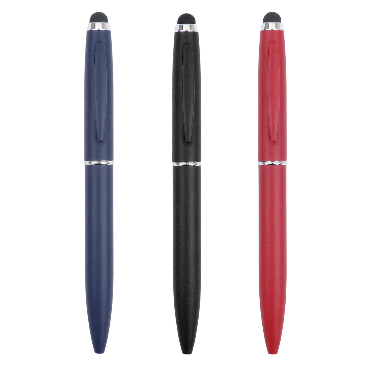 Rubberized Metal Pen – custom branded corporate gift, Kaaf Creations UAE