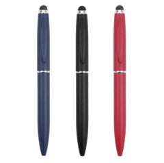 Rubberized Metal Pen – custom branded corporate gift, Kaaf Creations UAE