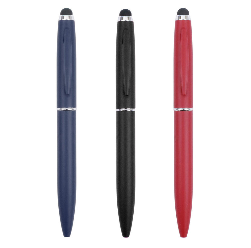 Rubberized Metal Pen – custom branded corporate gift, Kaaf Creations UAE