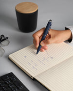 Rubberized Metal Pen – custom branded corporate gift, Kaaf Creations UAE