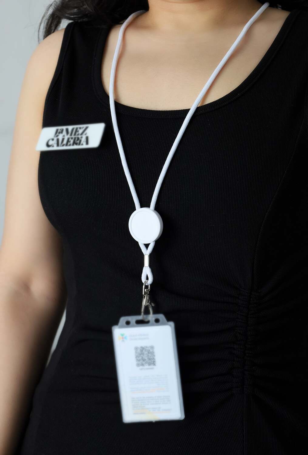 Lanyard with Epoxy Area and Clip – custom branded corporate gift, Kaaf Creations UAE