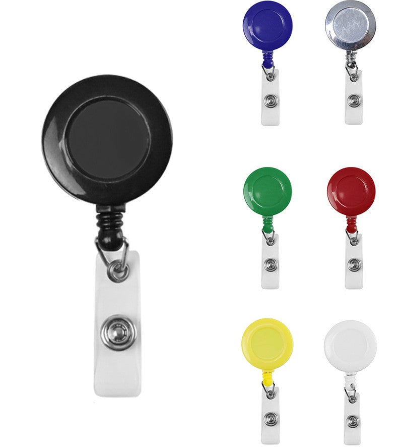 Reel Badge Plastic Small Dia – custom branded corporate gift, Kaaf Creations UAE
