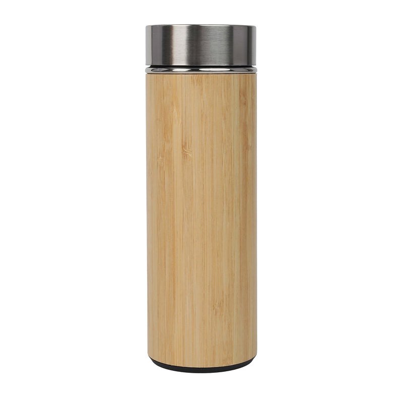 Bamboo Flask with Infuser – custom branded corporate gift, Kaaf Creations UAE